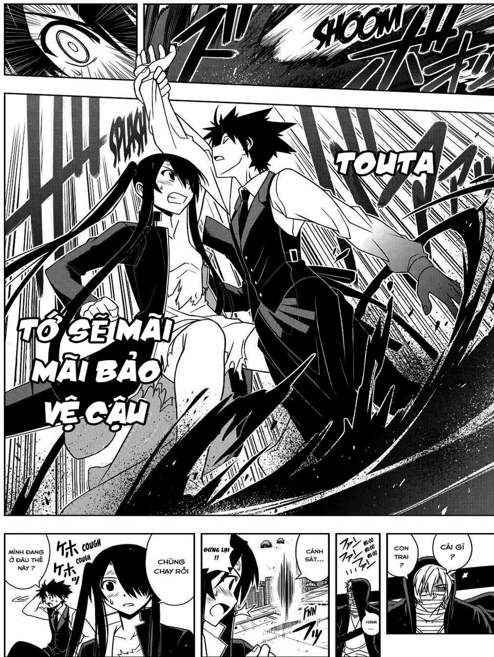 Truyện Tranh Lựa Chọn Phân Kỳ - Uq Holder! trang 9
