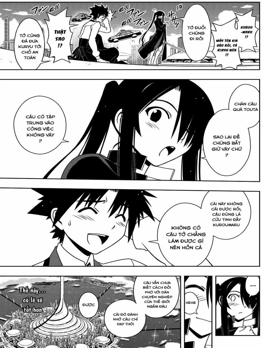 Truyện Tranh Lựa Chọn Phân Kỳ - Uq Holder! trang 9