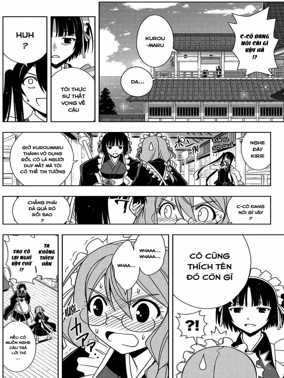 Truyện Tranh Lựa Chọn Phân Kỳ - Uq Holder! trang 9