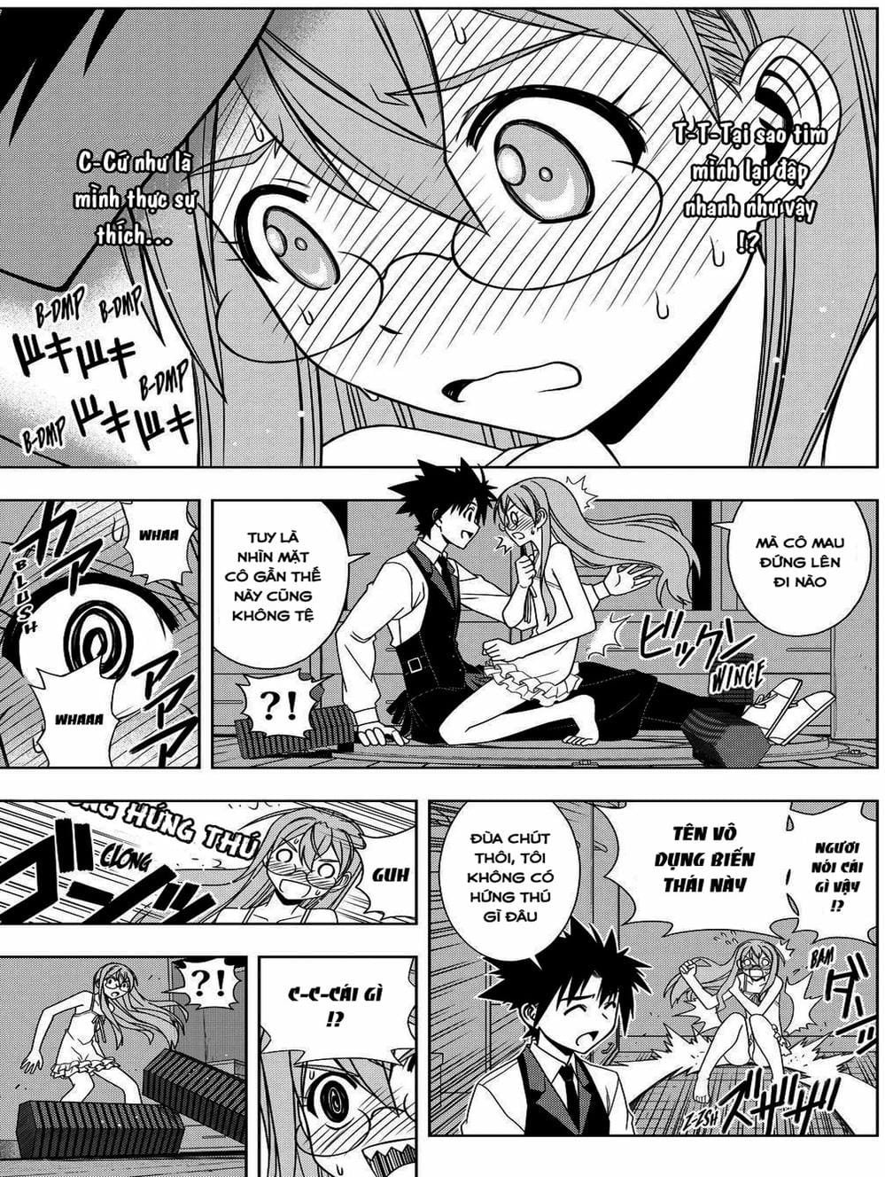 Truyện Tranh Lựa Chọn Phân Kỳ - Uq Holder! trang 9