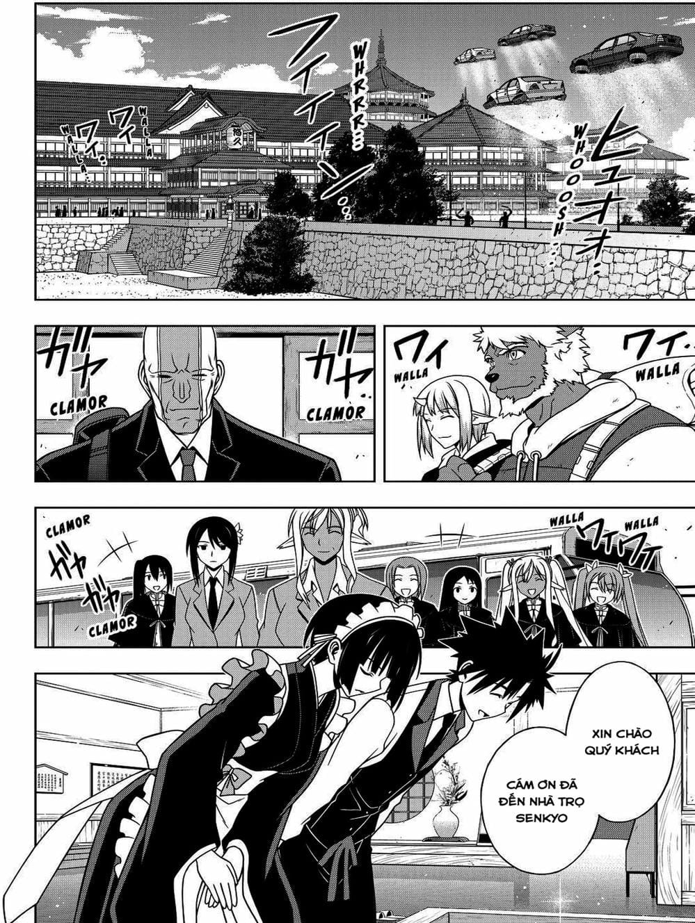 Truyện Tranh Lựa Chọn Phân Kỳ - Uq Holder! trang 9