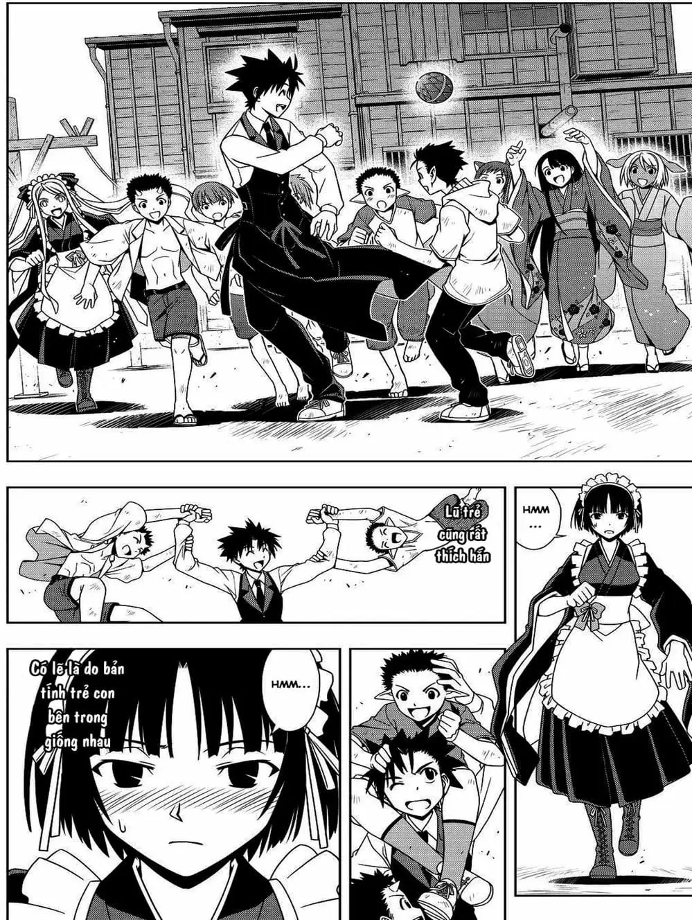 Truyện Tranh Lựa Chọn Phân Kỳ - Uq Holder! trang 9
