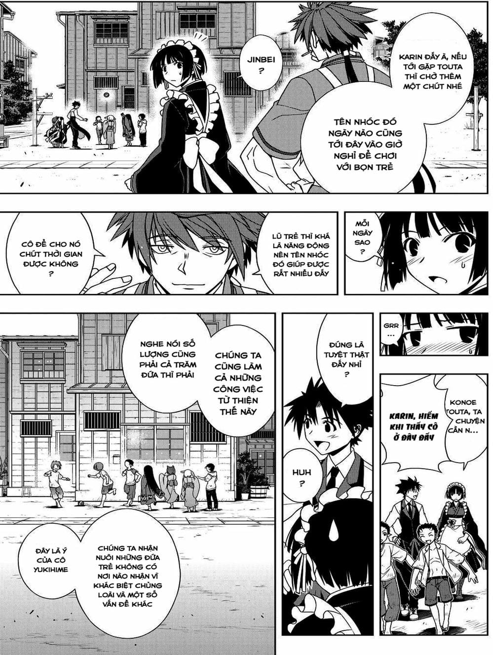 Truyện Tranh Lựa Chọn Phân Kỳ - Uq Holder! trang 9
