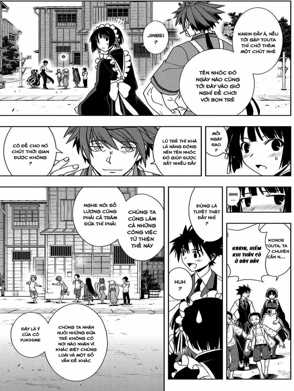 Truyện Tranh Lựa Chọn Phân Kỳ - Uq Holder! trang 9