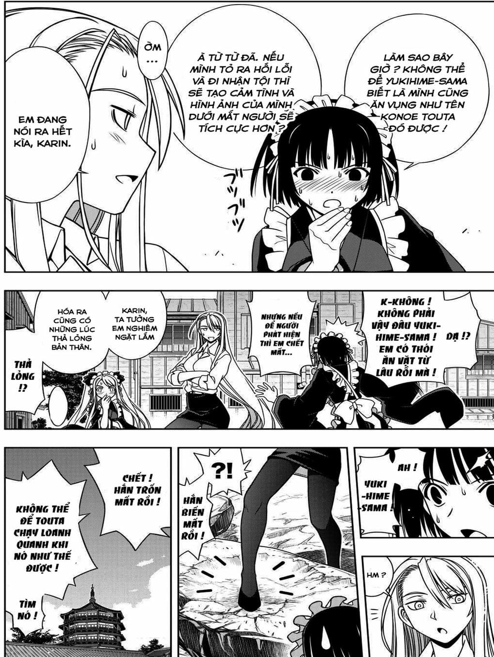 Truyện Tranh Lựa Chọn Phân Kỳ - Uq Holder! trang 9