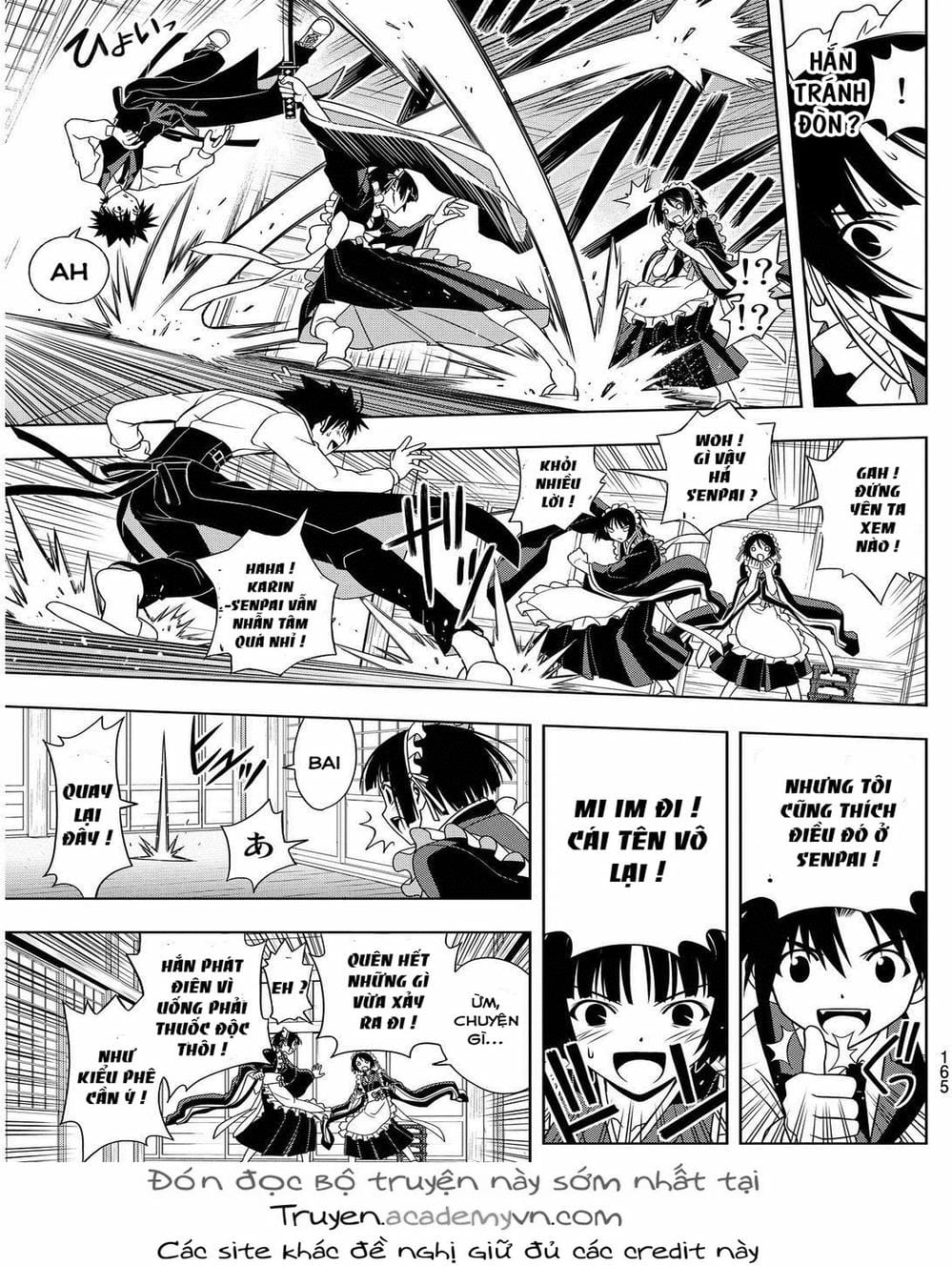 Truyện Tranh Lựa Chọn Phân Kỳ - Uq Holder! trang 9