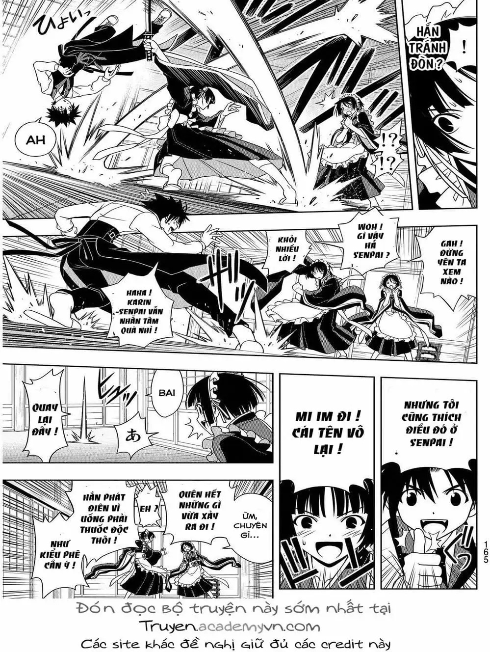 Truyện Tranh Lựa Chọn Phân Kỳ - Uq Holder! trang 9
