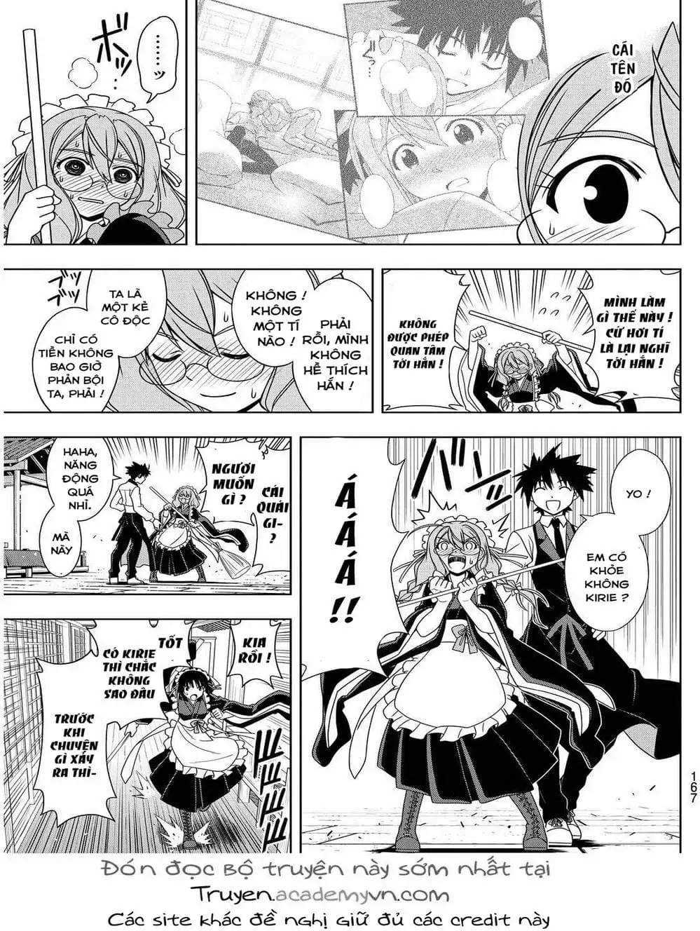 Truyện Tranh Lựa Chọn Phân Kỳ - Uq Holder! trang 9