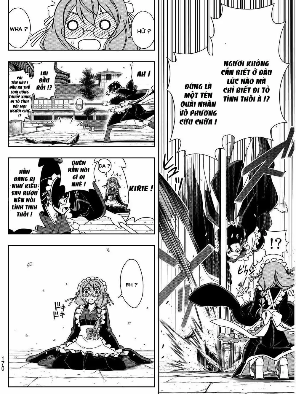 Truyện Tranh Lựa Chọn Phân Kỳ - Uq Holder! trang 9
