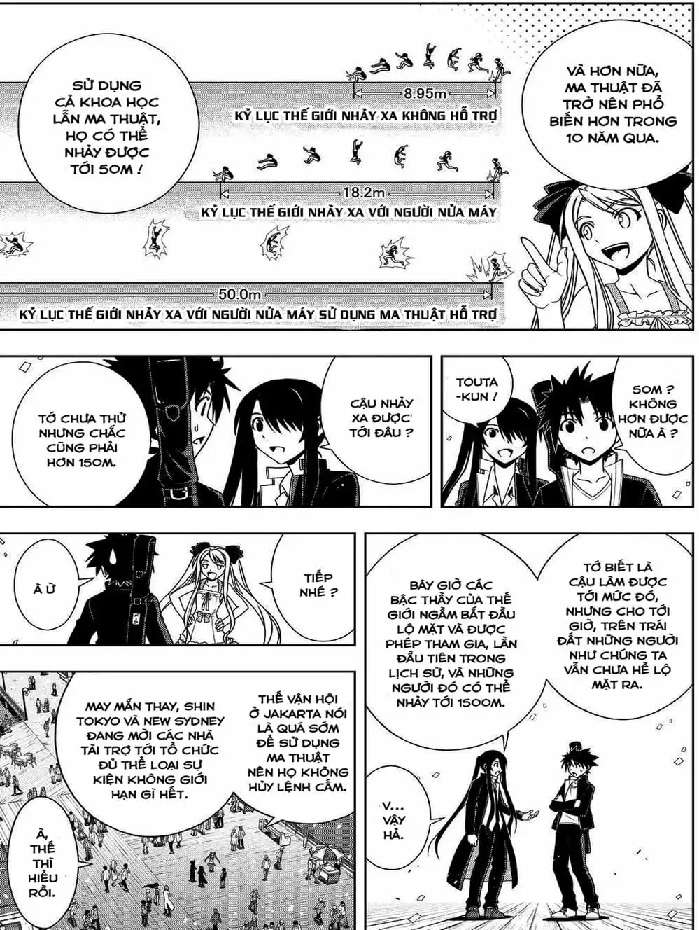 Truyện Tranh Lựa Chọn Phân Kỳ - Uq Holder! trang 9