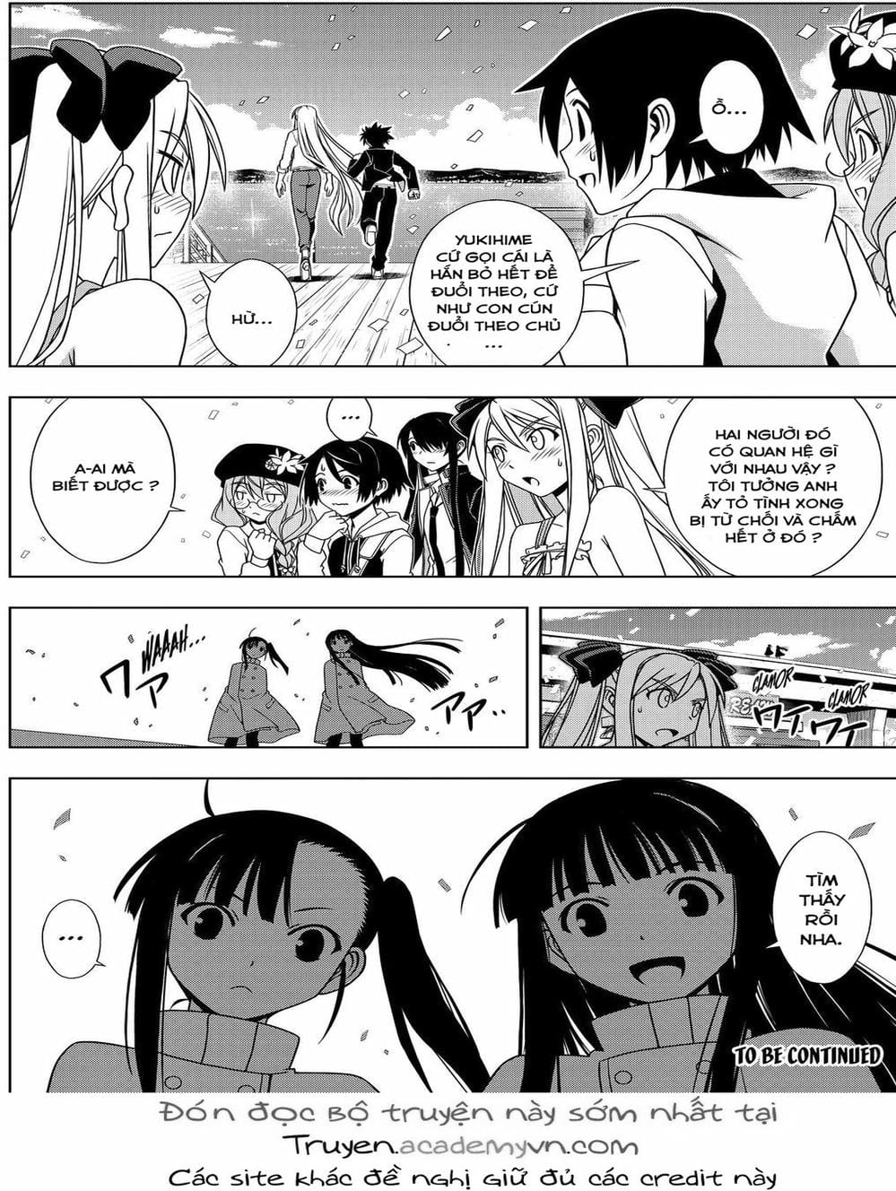Truyện Tranh Lựa Chọn Phân Kỳ - Uq Holder! trang 9