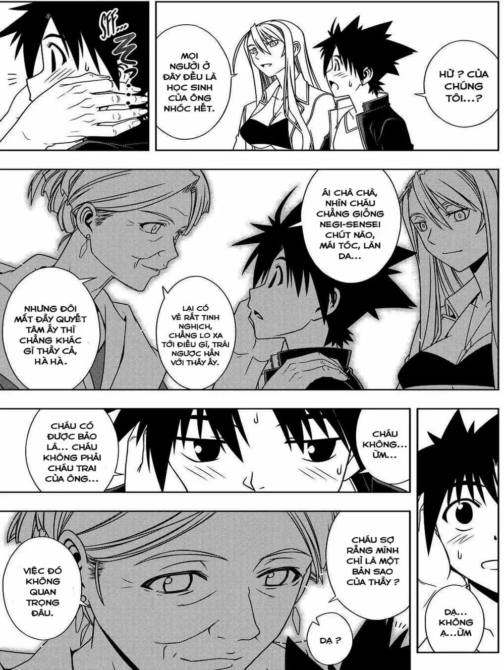 Truyện Tranh Lựa Chọn Phân Kỳ - Uq Holder! trang 9