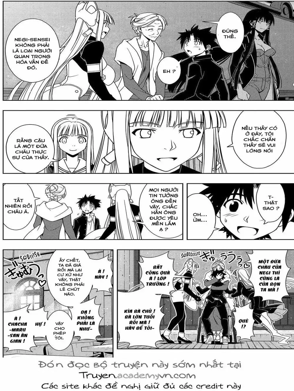 Truyện Tranh Lựa Chọn Phân Kỳ - Uq Holder! trang 9