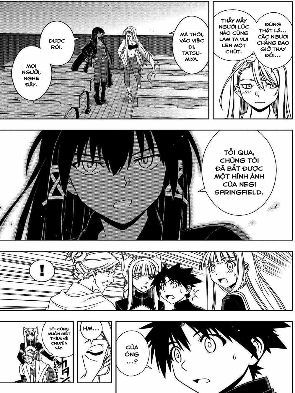 Truyện Tranh Lựa Chọn Phân Kỳ - Uq Holder! trang 9