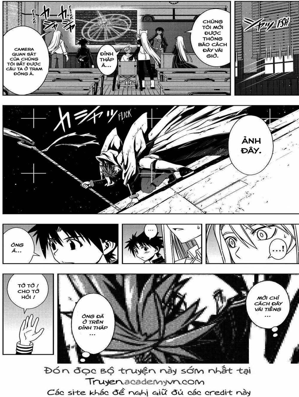 Truyện Tranh Lựa Chọn Phân Kỳ - Uq Holder! trang 9