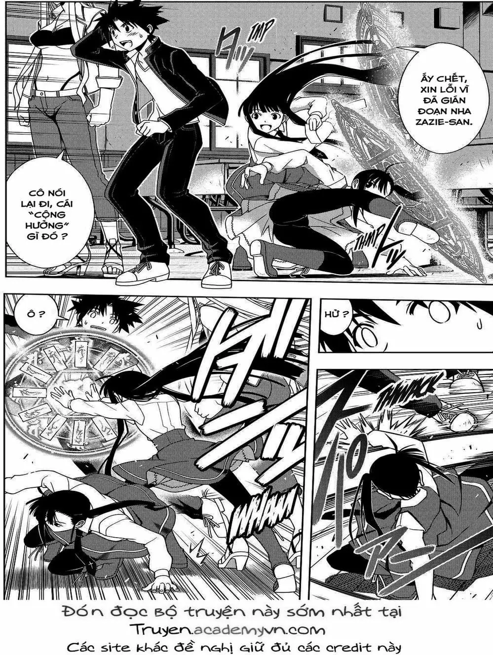 Truyện Tranh Lựa Chọn Phân Kỳ - Uq Holder! trang 9