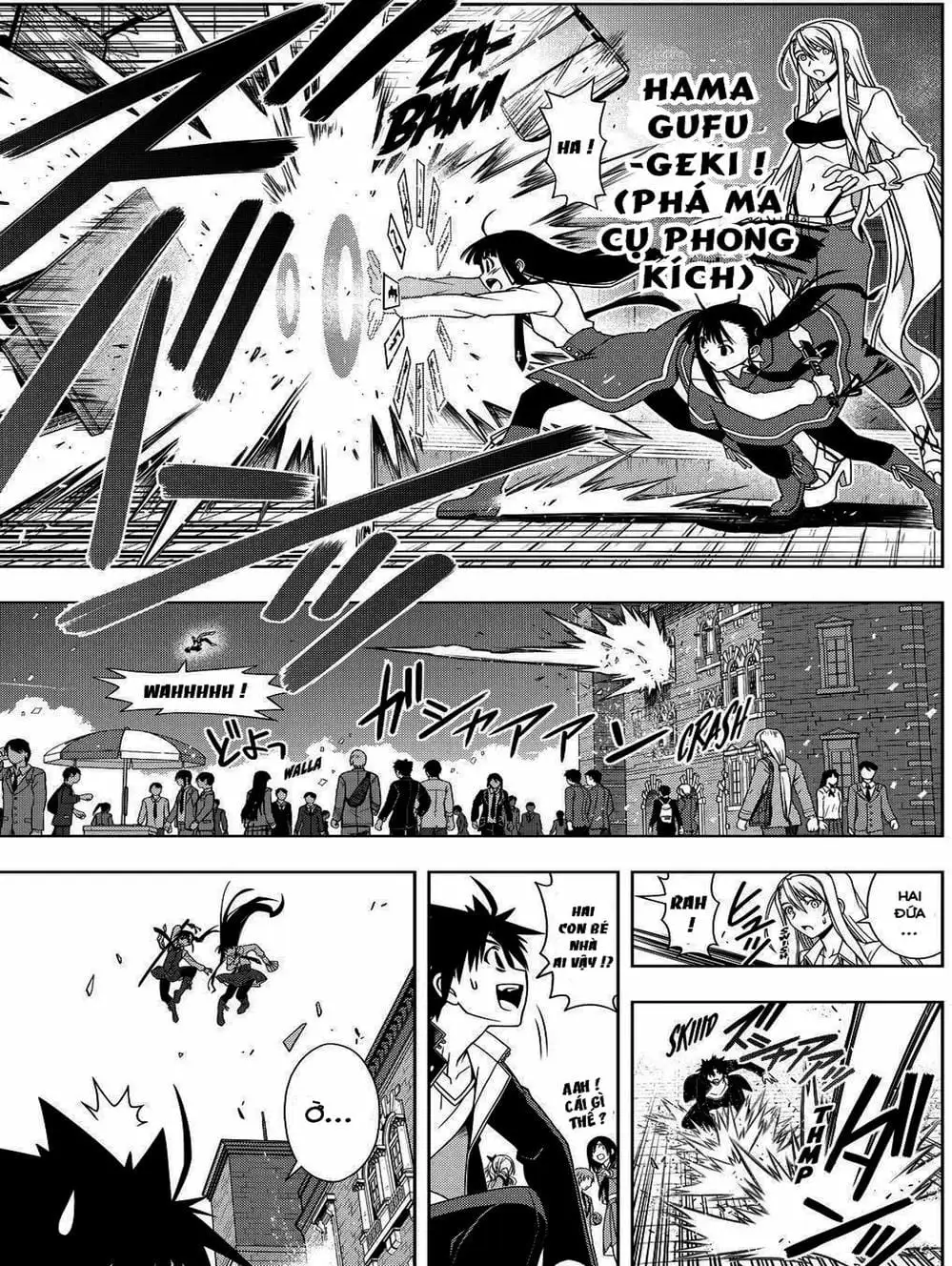 Truyện Tranh Lựa Chọn Phân Kỳ - Uq Holder! trang 9