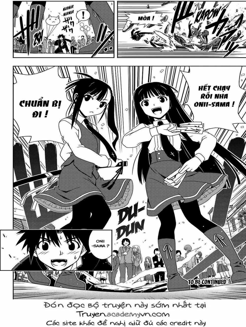 Truyện Tranh Lựa Chọn Phân Kỳ - Uq Holder! trang 9
