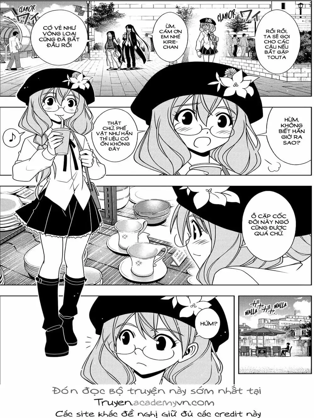 Truyện Tranh Lựa Chọn Phân Kỳ - Uq Holder! trang 9