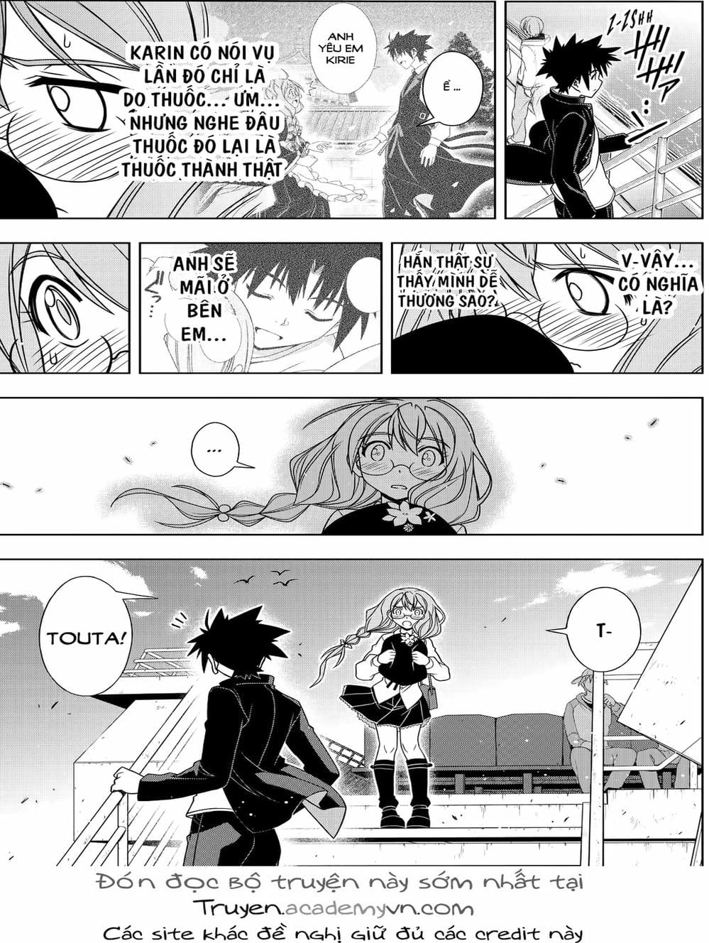 Truyện Tranh Lựa Chọn Phân Kỳ - Uq Holder! trang 9
