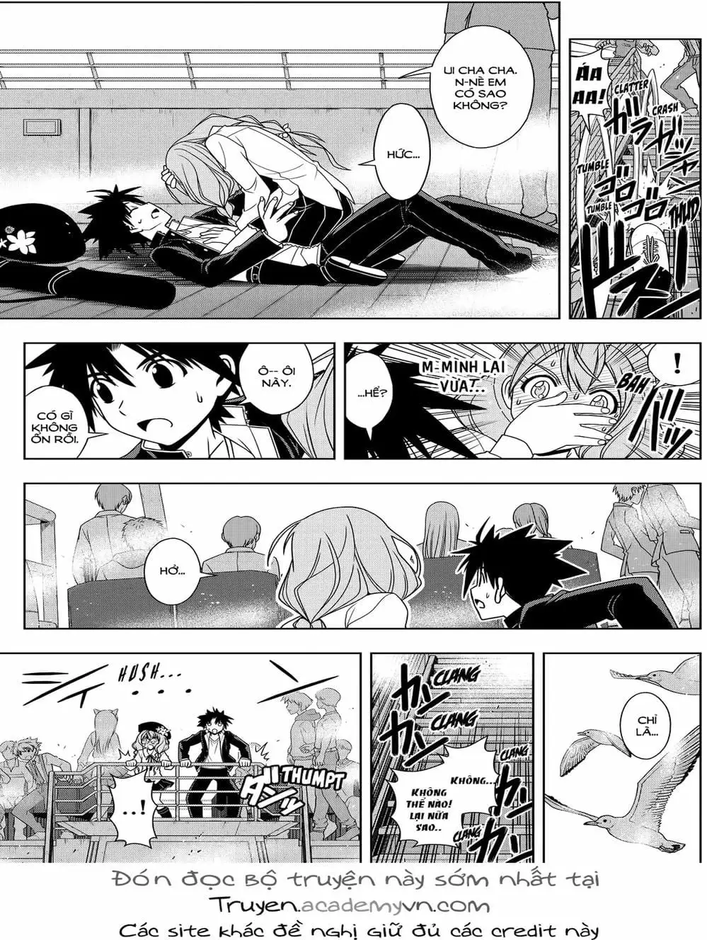 Truyện Tranh Lựa Chọn Phân Kỳ - Uq Holder! trang 9