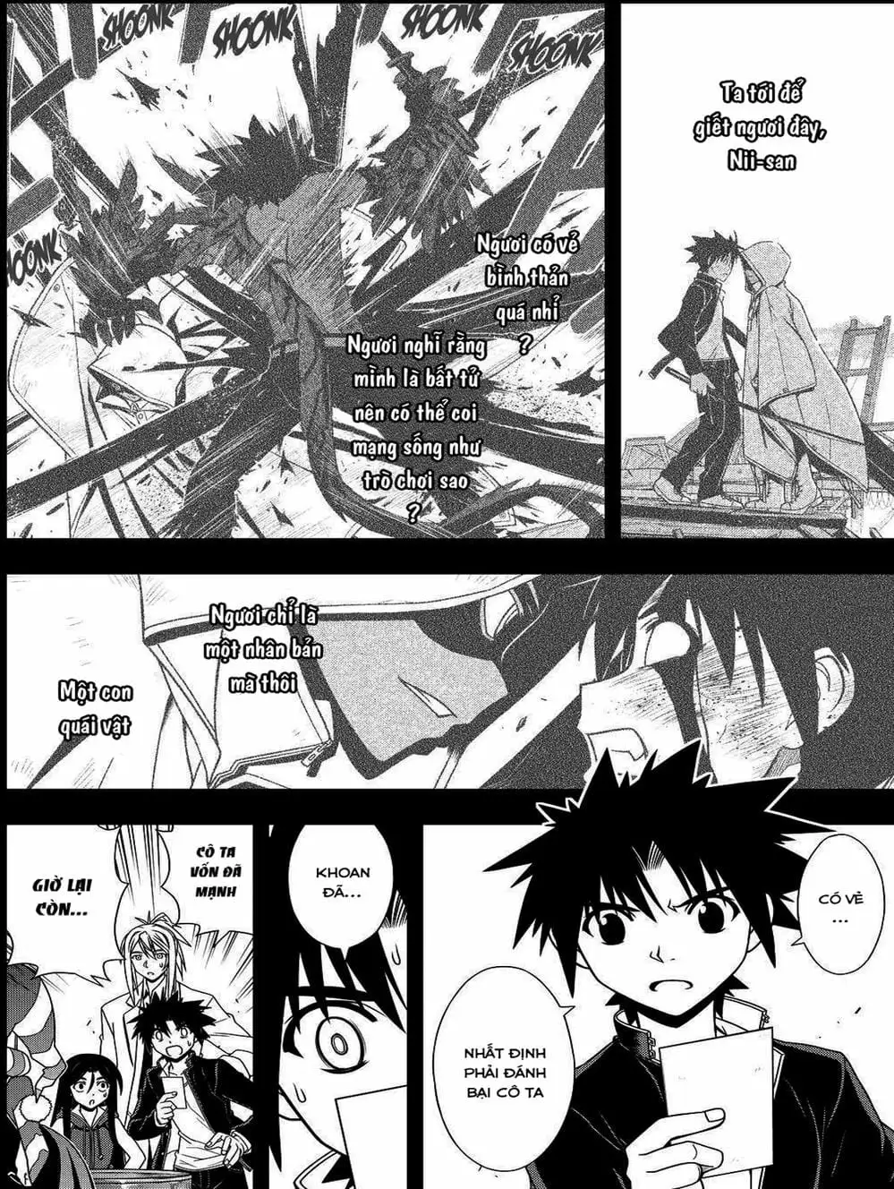 Truyện Tranh Lựa Chọn Phân Kỳ - Uq Holder! trang 9