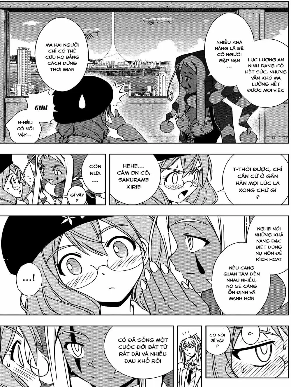 Truyện Tranh Lựa Chọn Phân Kỳ - Uq Holder! trang 9