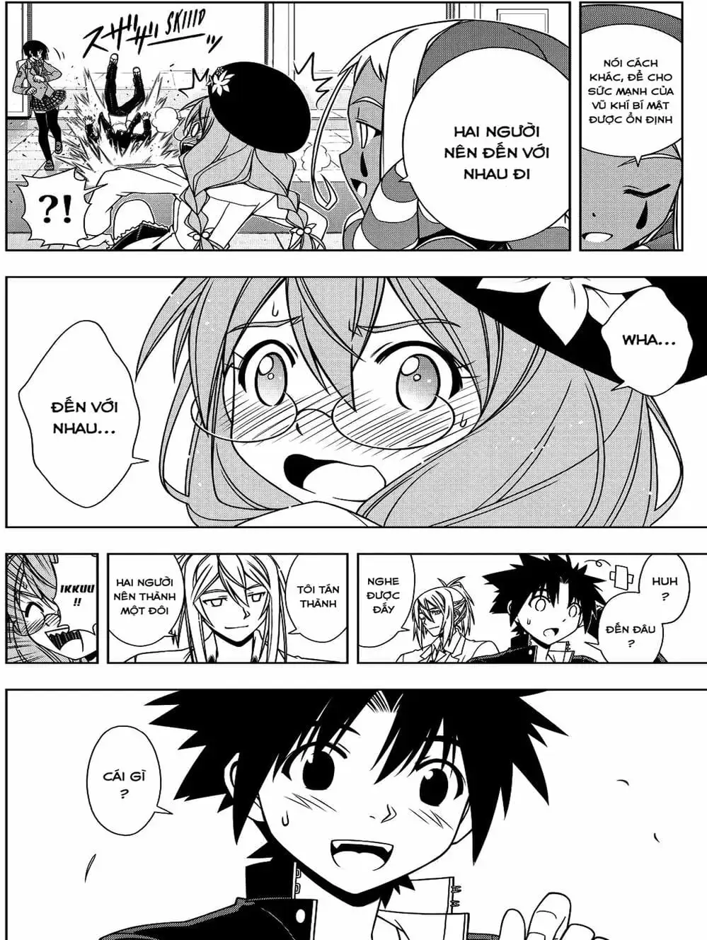 Truyện Tranh Lựa Chọn Phân Kỳ - Uq Holder! trang 9