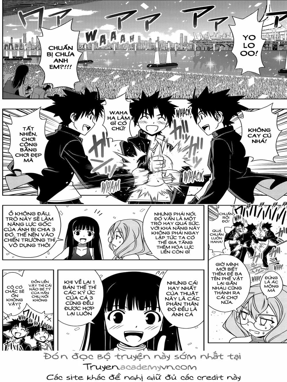 Truyện Tranh Lựa Chọn Phân Kỳ - Uq Holder! trang 9
