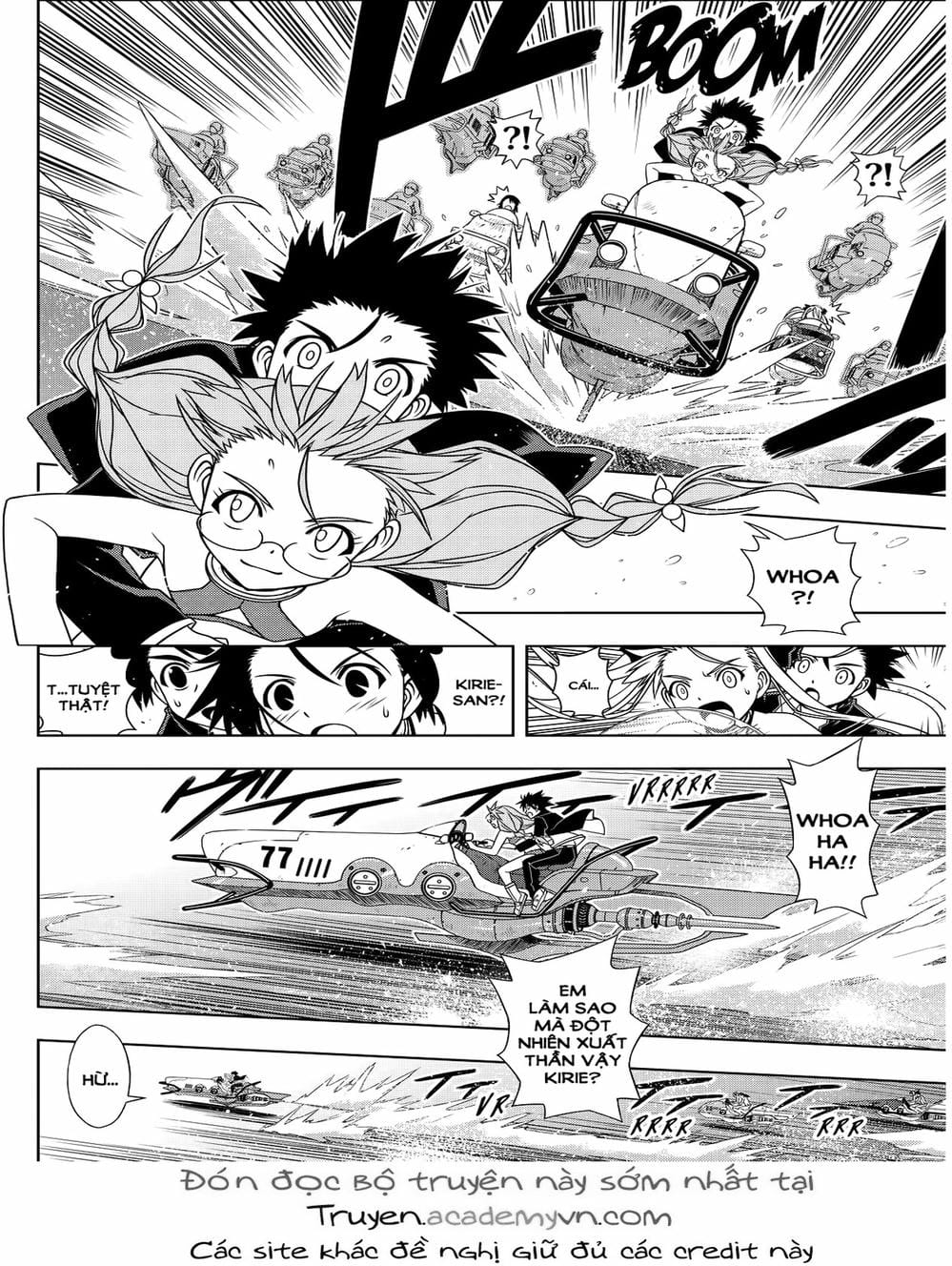 Truyện Tranh Lựa Chọn Phân Kỳ - Uq Holder! trang 9