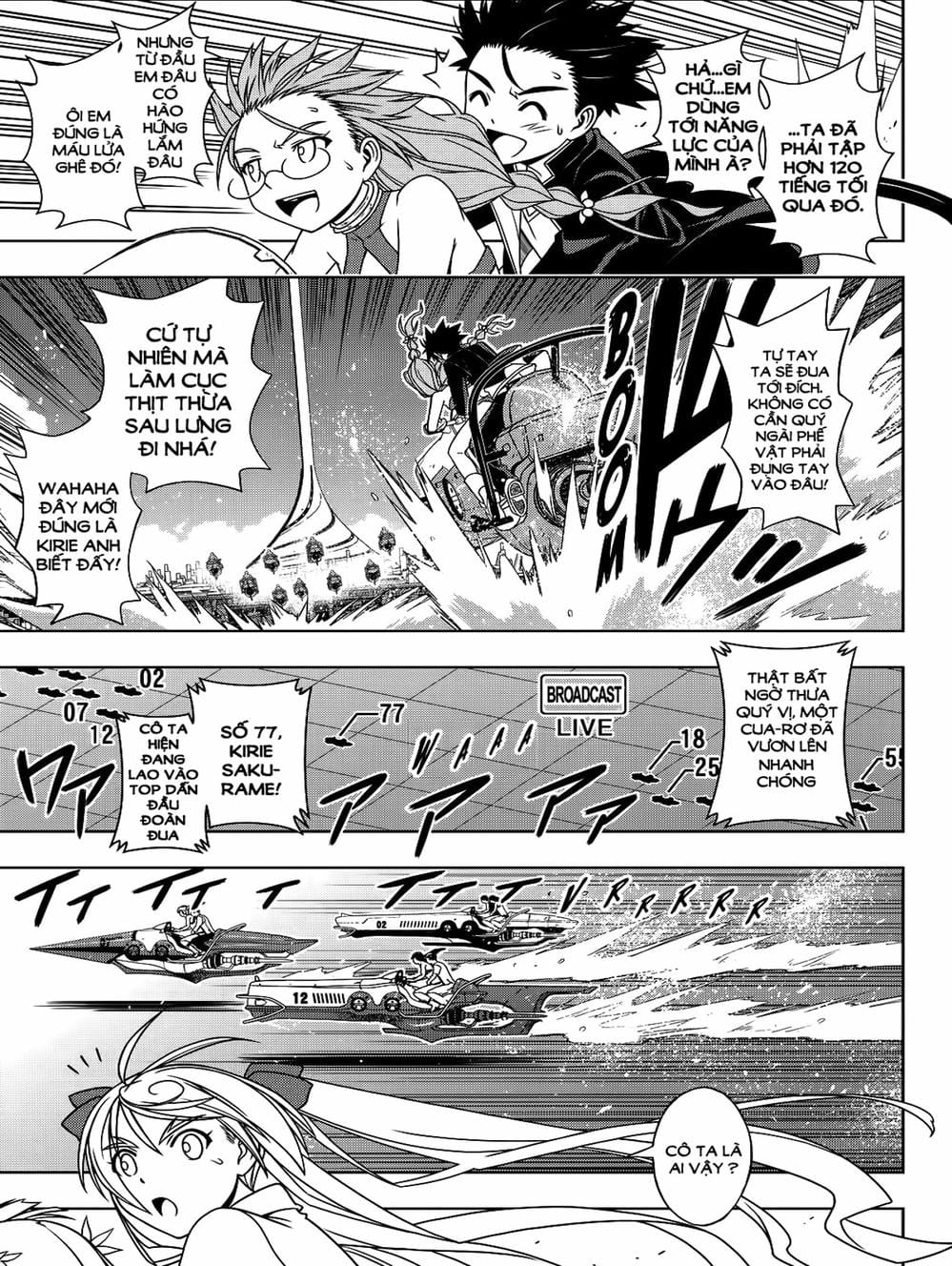 Truyện Tranh Lựa Chọn Phân Kỳ - Uq Holder! trang 9