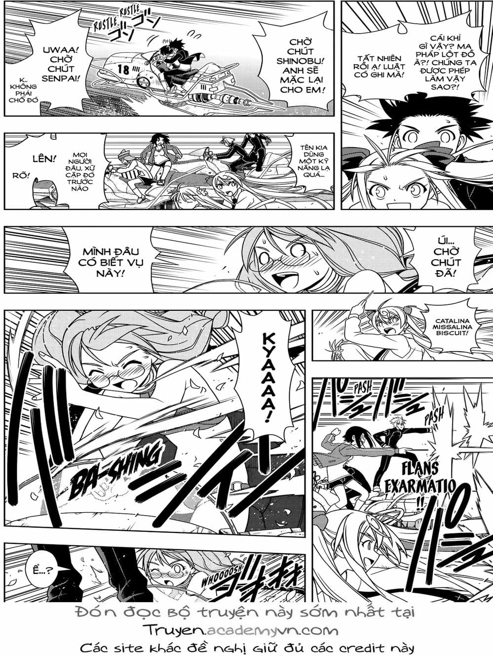 Truyện Tranh Lựa Chọn Phân Kỳ - Uq Holder! trang 9