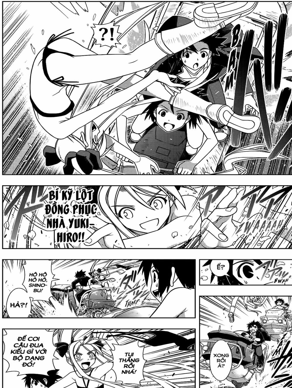 Truyện Tranh Lựa Chọn Phân Kỳ - Uq Holder! trang 9
