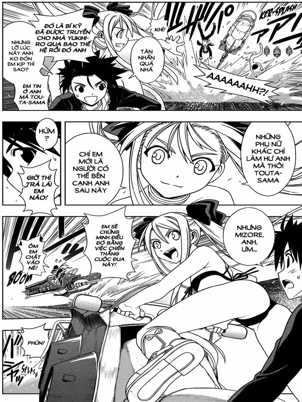 Truyện Tranh Lựa Chọn Phân Kỳ - Uq Holder! trang 9