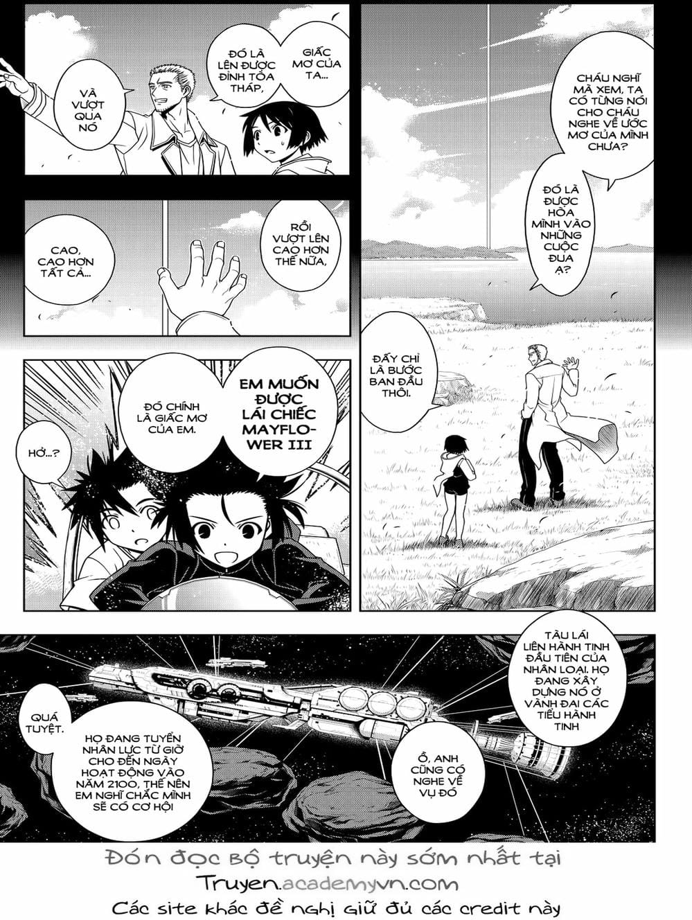 Truyện Tranh Lựa Chọn Phân Kỳ - Uq Holder! trang 9