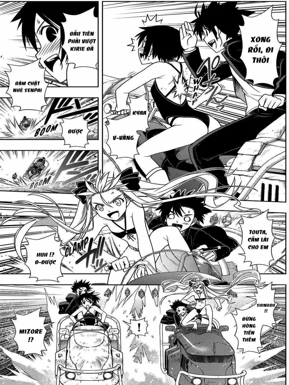Truyện Tranh Lựa Chọn Phân Kỳ - Uq Holder! trang 9