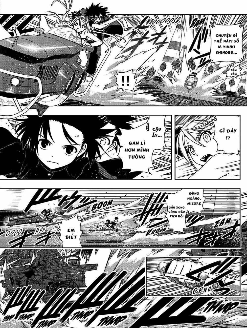 Truyện Tranh Lựa Chọn Phân Kỳ - Uq Holder! trang 9
