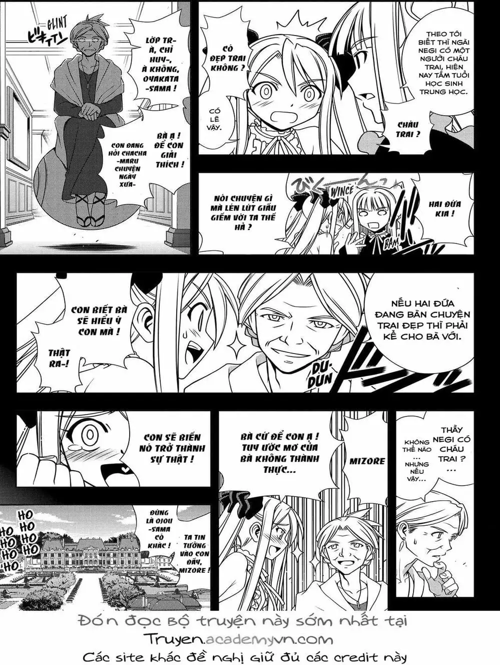 Truyện Tranh Lựa Chọn Phân Kỳ - Uq Holder! trang 9