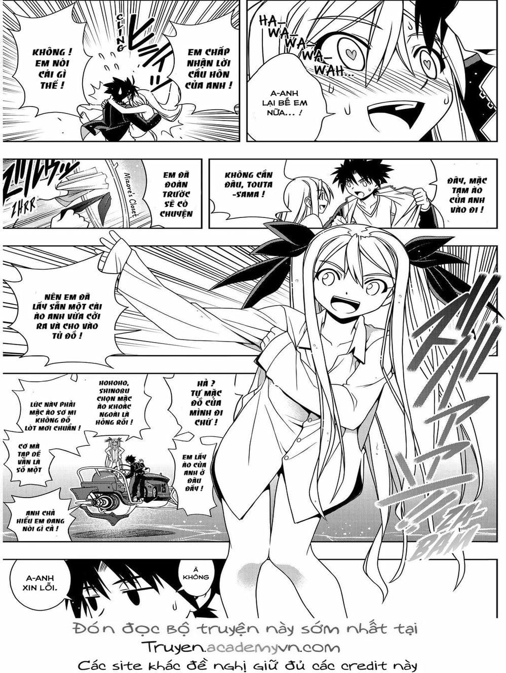 Truyện Tranh Lựa Chọn Phân Kỳ - Uq Holder! trang 9
