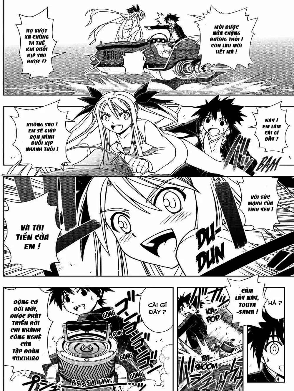 Truyện Tranh Lựa Chọn Phân Kỳ - Uq Holder! trang 9