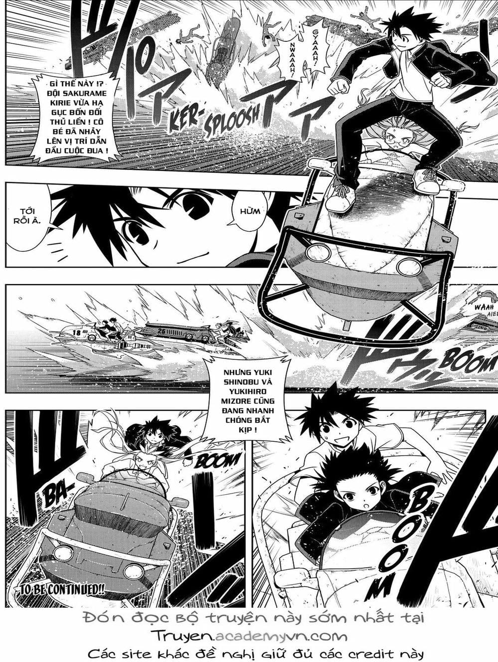 Truyện Tranh Lựa Chọn Phân Kỳ - Uq Holder! trang 9
