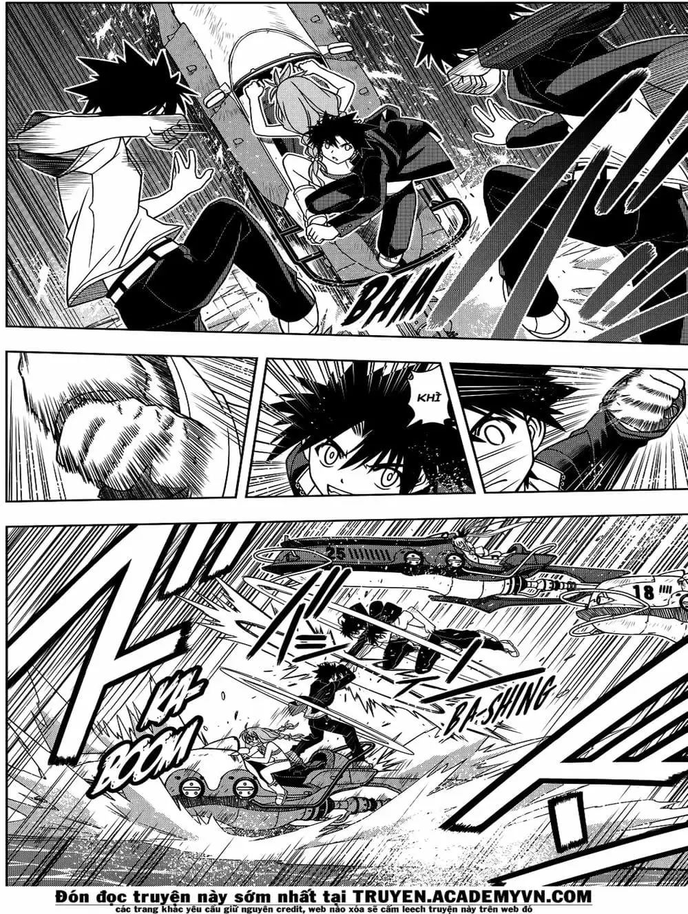 Truyện Tranh Lựa Chọn Phân Kỳ - Uq Holder! trang 9