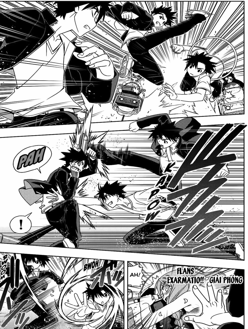 Truyện Tranh Lựa Chọn Phân Kỳ - Uq Holder! trang 9