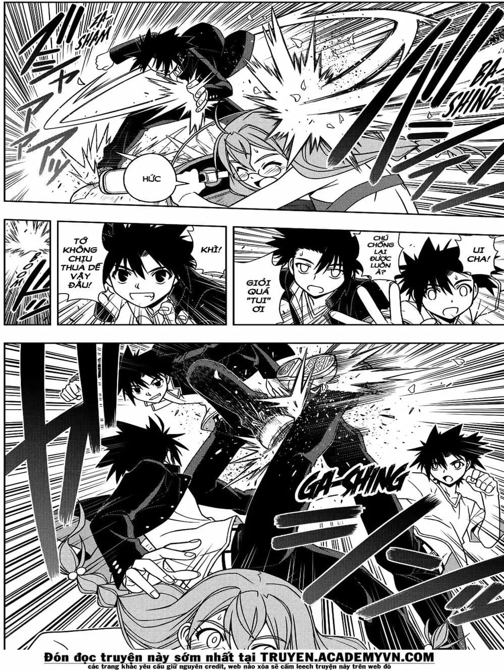 Truyện Tranh Lựa Chọn Phân Kỳ - Uq Holder! trang 9