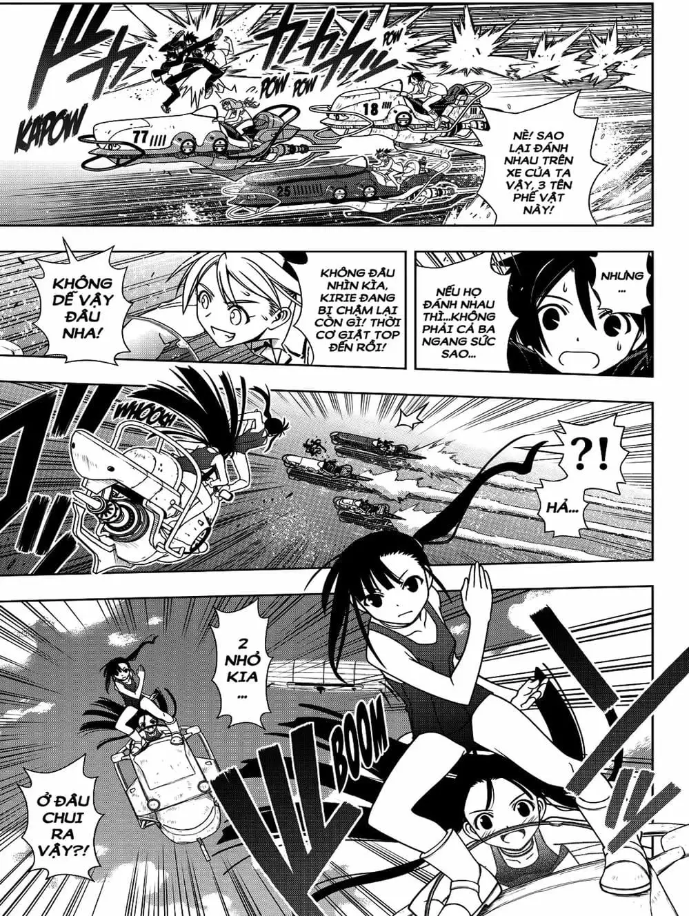 Truyện Tranh Lựa Chọn Phân Kỳ - Uq Holder! trang 9