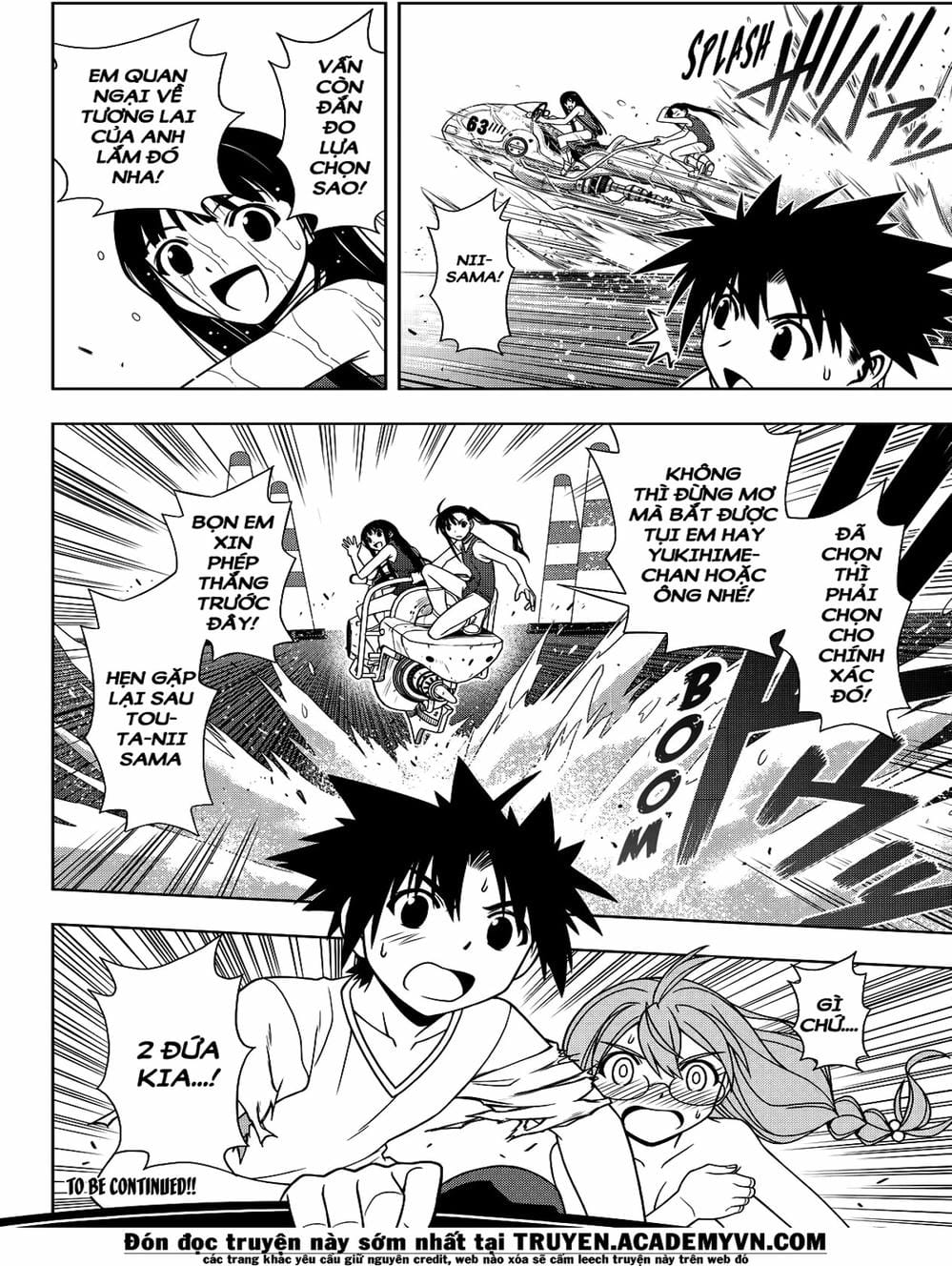 Truyện Tranh Lựa Chọn Phân Kỳ - Uq Holder! trang 9