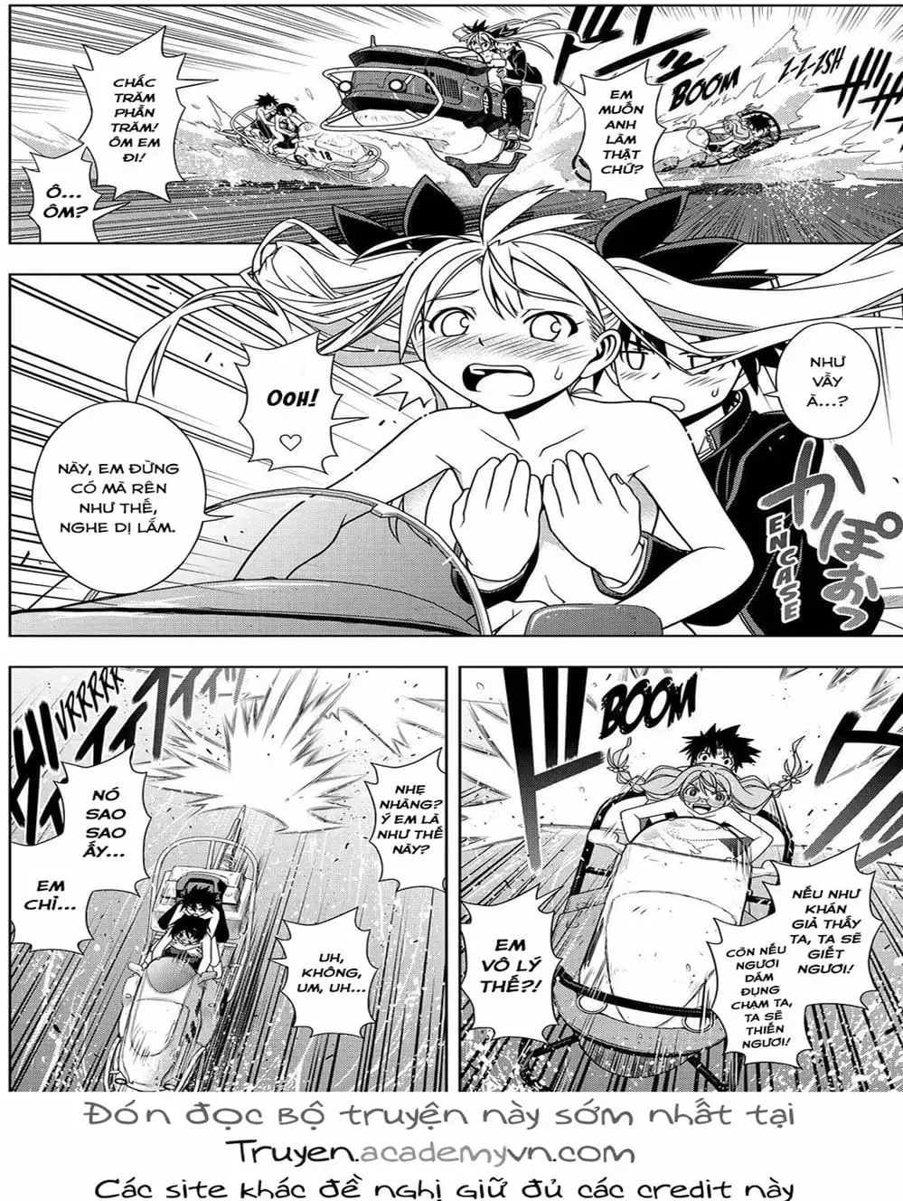 Truyện Tranh Lựa Chọn Phân Kỳ - Uq Holder! trang 9