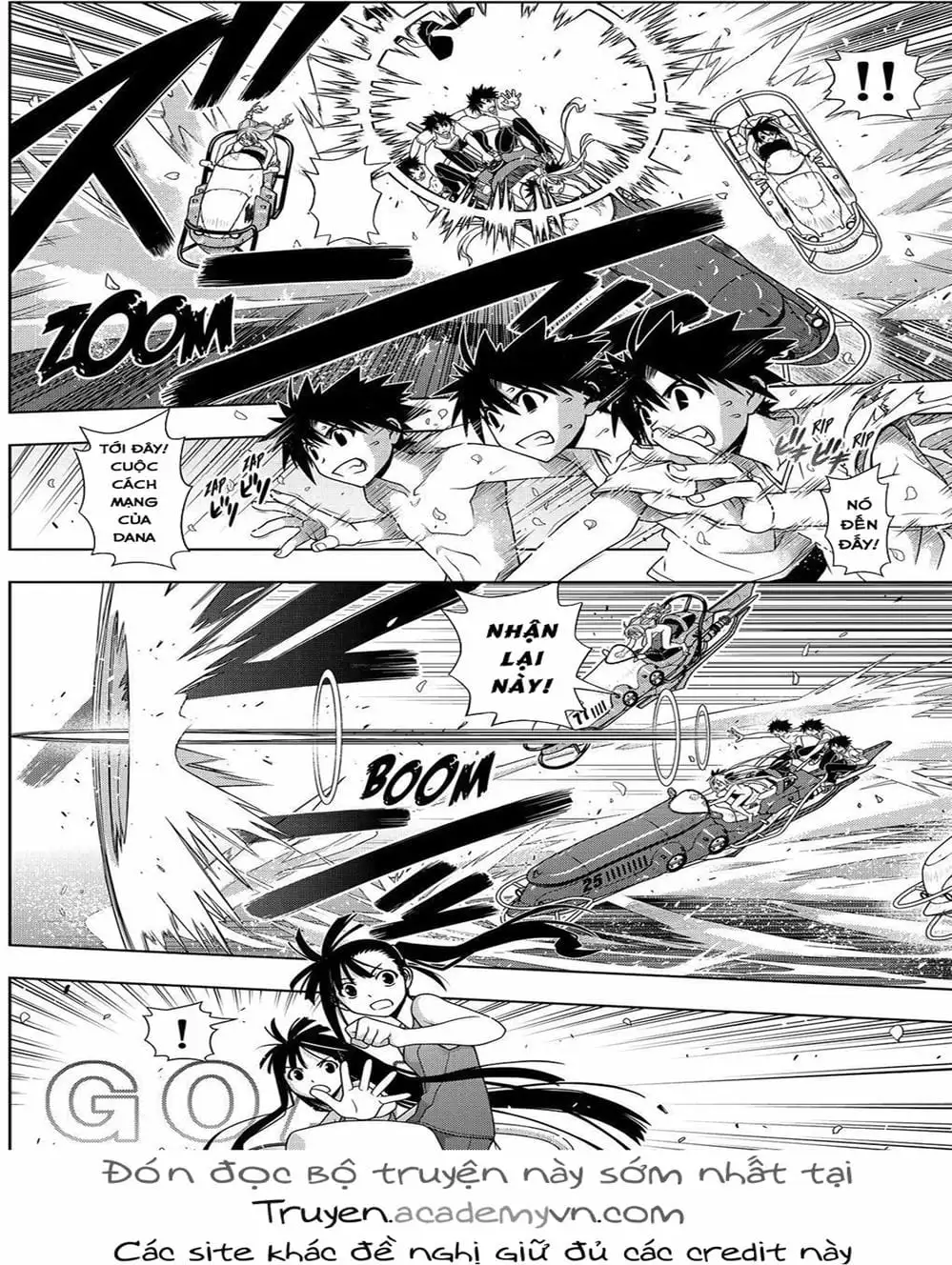 Truyện Tranh Lựa Chọn Phân Kỳ - Uq Holder! trang 9