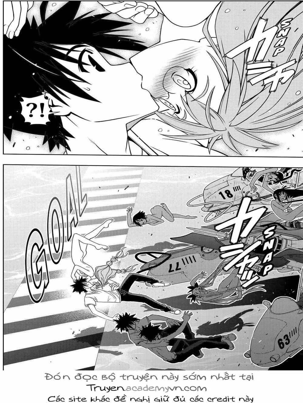 Truyện Tranh Lựa Chọn Phân Kỳ - Uq Holder! trang 9