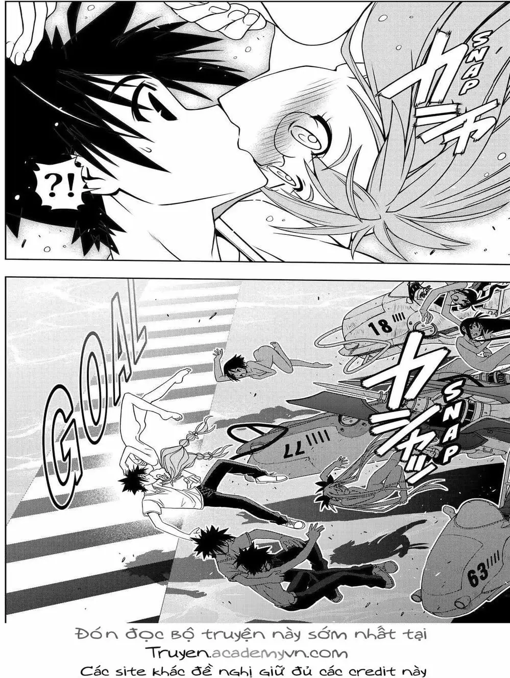 Truyện Tranh Lựa Chọn Phân Kỳ - Uq Holder! trang 9